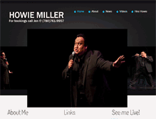 Tablet Screenshot of howiemiller.com